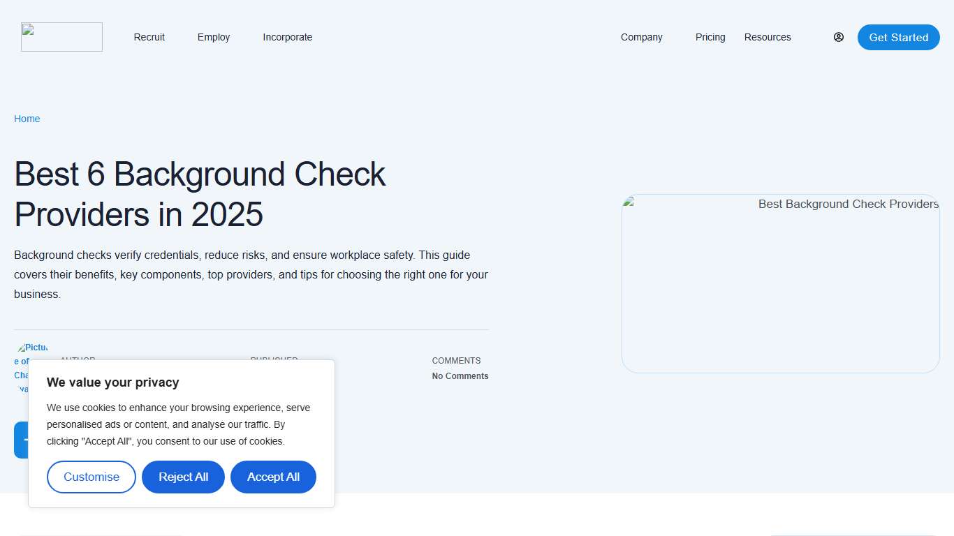 Best 6 Background Check Providers in 2026